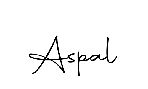 You should practise on your own different ways (Autography-DOLnW) to write your name (Aspal) in signature. don't let someone else do it for you. Aspal signature style 10 images and pictures png