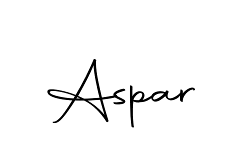 How to make Aspar name signature. Use Autography-DOLnW style for creating short signs online. This is the latest handwritten sign. Aspar signature style 10 images and pictures png
