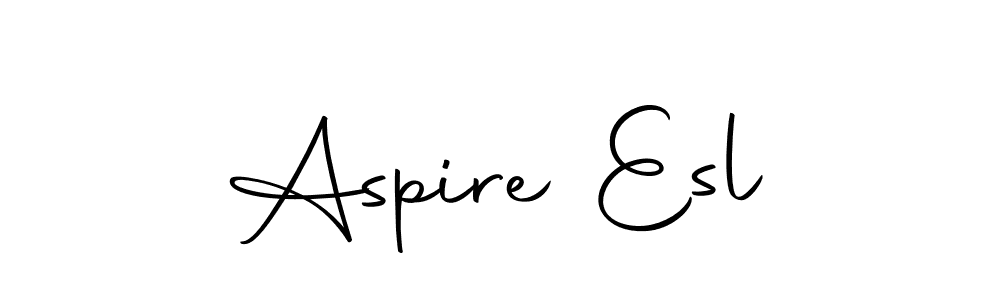 Make a beautiful signature design for name Aspire Esl. Use this online signature maker to create a handwritten signature for free. Aspire Esl signature style 10 images and pictures png