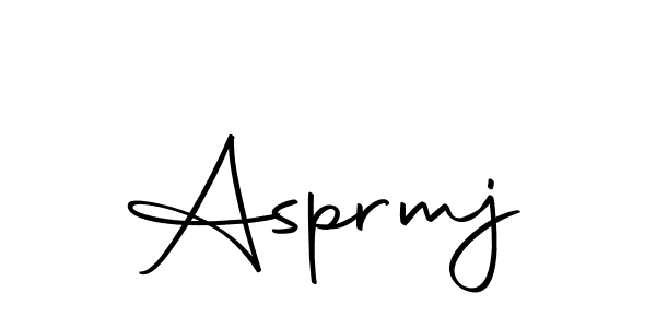 Create a beautiful signature design for name Asprmj. With this signature (Autography-DOLnW) fonts, you can make a handwritten signature for free. Asprmj signature style 10 images and pictures png
