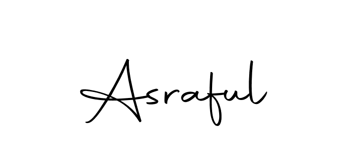 The best way (Autography-DOLnW) to make a short signature is to pick only two or three words in your name. The name Asraful include a total of six letters. For converting this name. Asraful signature style 10 images and pictures png