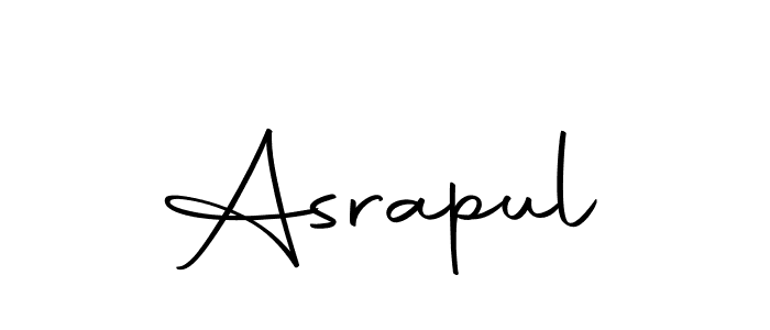 Make a beautiful signature design for name Asrapul. With this signature (Autography-DOLnW) style, you can create a handwritten signature for free. Asrapul signature style 10 images and pictures png