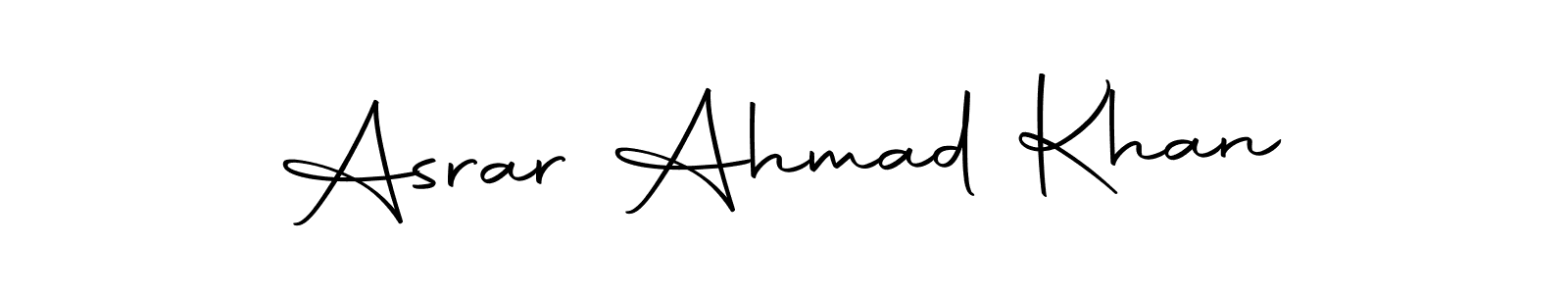 You can use this online signature creator to create a handwritten signature for the name Asrar Ahmad Khan. This is the best online autograph maker. Asrar Ahmad Khan signature style 10 images and pictures png
