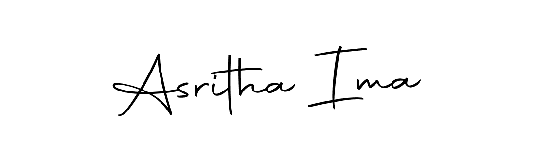 The best way (Autography-DOLnW) to make a short signature is to pick only two or three words in your name. The name Asritha Ima include a total of six letters. For converting this name. Asritha Ima signature style 10 images and pictures png