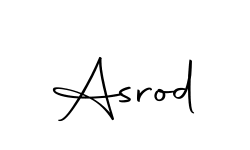 Use a signature maker to create a handwritten signature online. With this signature software, you can design (Autography-DOLnW) your own signature for name Asrod. Asrod signature style 10 images and pictures png