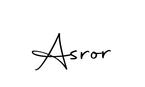 Create a beautiful signature design for name Asror. With this signature (Autography-DOLnW) fonts, you can make a handwritten signature for free. Asror signature style 10 images and pictures png