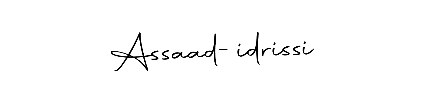 Here are the top 10 professional signature styles for the name Assaad-idrissi. These are the best autograph styles you can use for your name. Assaad-idrissi signature style 10 images and pictures png