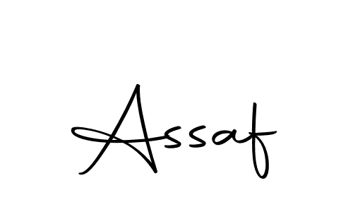 Assaf stylish signature style. Best Handwritten Sign (Autography-DOLnW) for my name. Handwritten Signature Collection Ideas for my name Assaf. Assaf signature style 10 images and pictures png