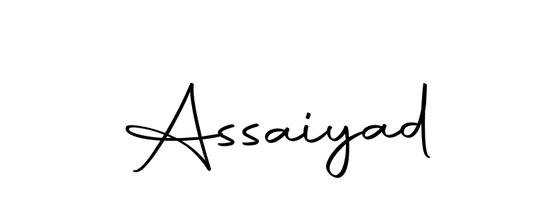 Make a beautiful signature design for name Assaiyad. Use this online signature maker to create a handwritten signature for free. Assaiyad signature style 10 images and pictures png