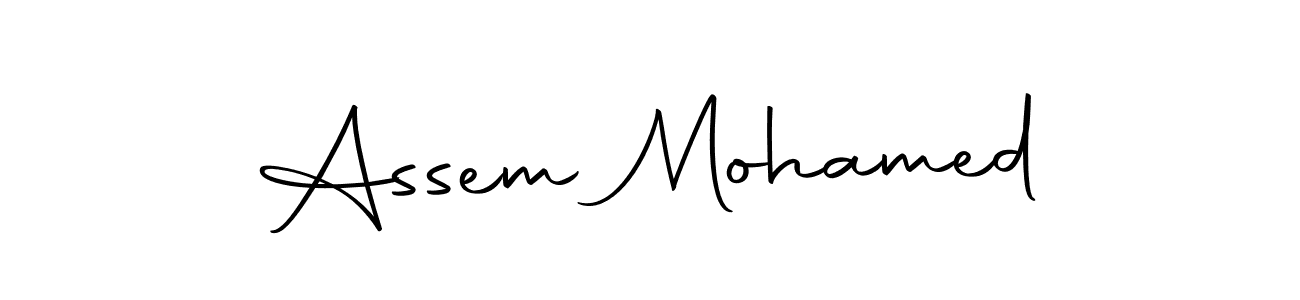 How to Draw Assem Mohamed signature style? Autography-DOLnW is a latest design signature styles for name Assem Mohamed. Assem Mohamed signature style 10 images and pictures png