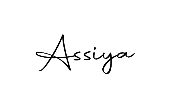 Also we have Assiya name is the best signature style. Create professional handwritten signature collection using Autography-DOLnW autograph style. Assiya signature style 10 images and pictures png