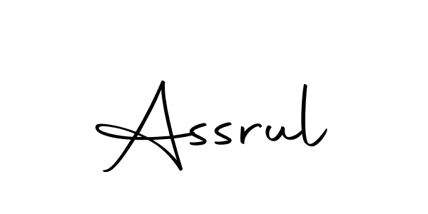 The best way (Autography-DOLnW) to make a short signature is to pick only two or three words in your name. The name Assrul include a total of six letters. For converting this name. Assrul signature style 10 images and pictures png