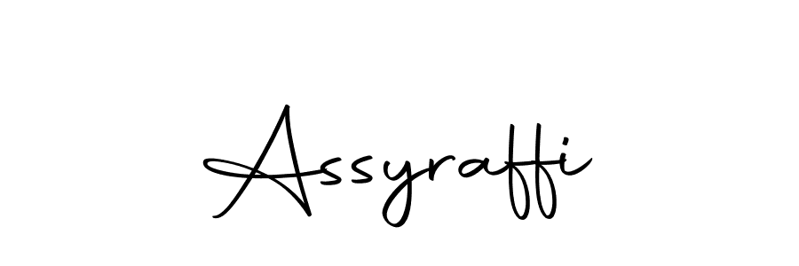 Here are the top 10 professional signature styles for the name Assyraffi. These are the best autograph styles you can use for your name. Assyraffi signature style 10 images and pictures png