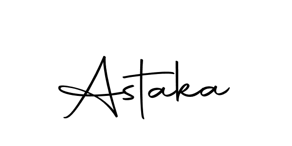 Make a beautiful signature design for name Astaka. Use this online signature maker to create a handwritten signature for free. Astaka signature style 10 images and pictures png