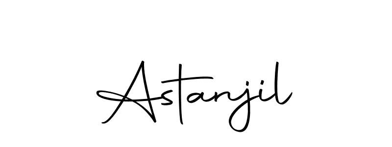 Use a signature maker to create a handwritten signature online. With this signature software, you can design (Autography-DOLnW) your own signature for name Astanjil. Astanjil signature style 10 images and pictures png