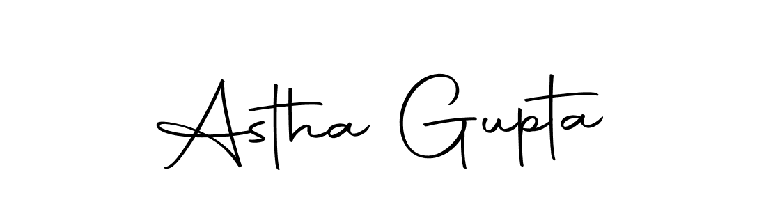 Make a beautiful signature design for name Astha Gupta. Use this online signature maker to create a handwritten signature for free. Astha Gupta signature style 10 images and pictures png