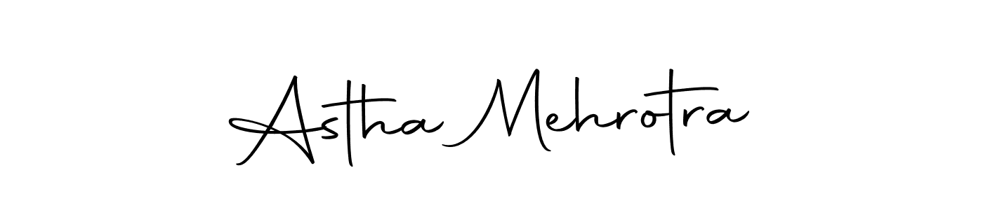 Also we have Astha Mehrotra name is the best signature style. Create professional handwritten signature collection using Autography-DOLnW autograph style. Astha Mehrotra signature style 10 images and pictures png