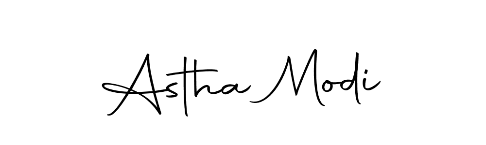 Create a beautiful signature design for name Astha Modi. With this signature (Autography-DOLnW) fonts, you can make a handwritten signature for free. Astha Modi signature style 10 images and pictures png