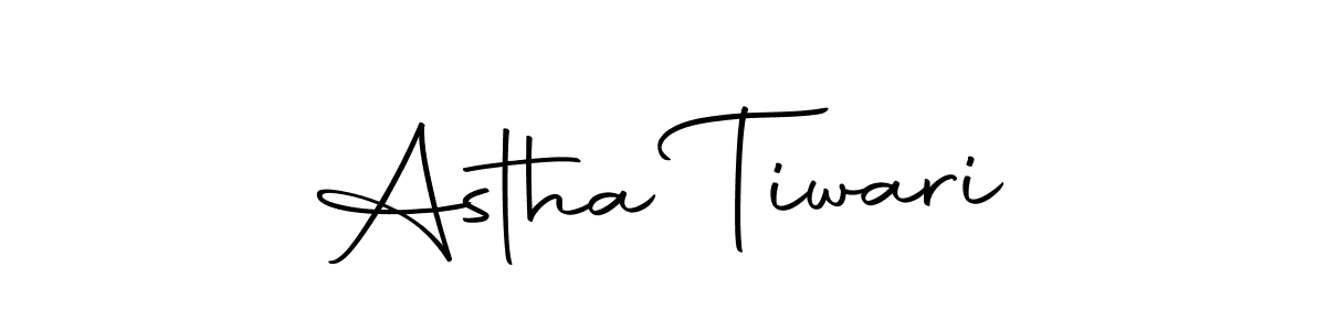 Make a beautiful signature design for name Astha Tiwari. Use this online signature maker to create a handwritten signature for free. Astha Tiwari signature style 10 images and pictures png