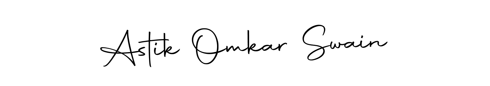 Use a signature maker to create a handwritten signature online. With this signature software, you can design (Autography-DOLnW) your own signature for name Astik Omkar Swain. Astik Omkar Swain signature style 10 images and pictures png