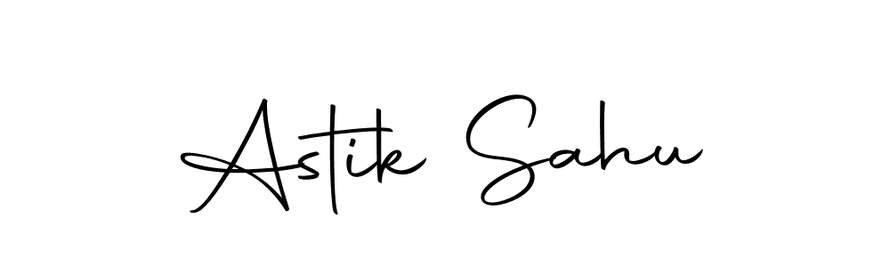 Create a beautiful signature design for name Astik Sahu. With this signature (Autography-DOLnW) fonts, you can make a handwritten signature for free. Astik Sahu signature style 10 images and pictures png