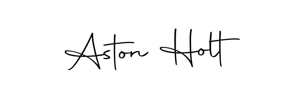 Design your own signature with our free online signature maker. With this signature software, you can create a handwritten (Autography-DOLnW) signature for name Aston Holt. Aston Holt signature style 10 images and pictures png