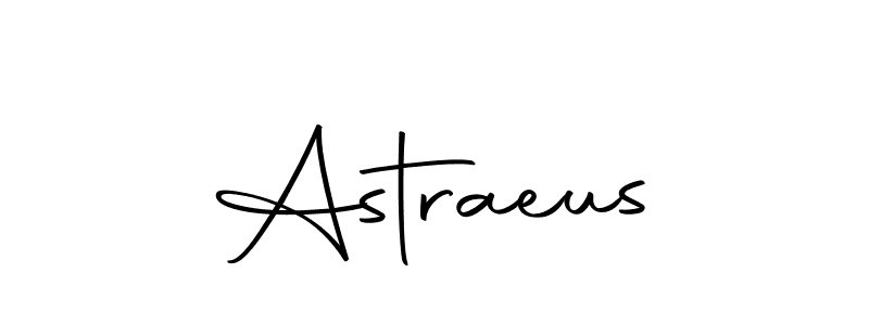 Design your own signature with our free online signature maker. With this signature software, you can create a handwritten (Autography-DOLnW) signature for name Astraeus. Astraeus signature style 10 images and pictures png