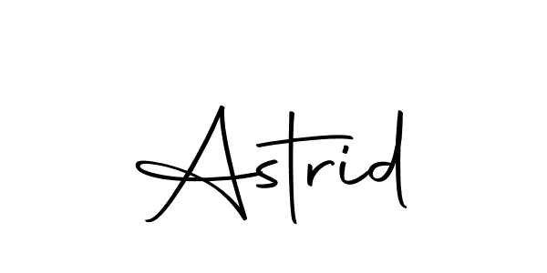 Use a signature maker to create a handwritten signature online. With this signature software, you can design (Autography-DOLnW) your own signature for name Astrid. Astrid signature style 10 images and pictures png