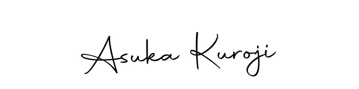 You should practise on your own different ways (Autography-DOLnW) to write your name (Asuka Kuroji) in signature. don't let someone else do it for you. Asuka Kuroji signature style 10 images and pictures png