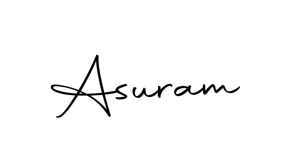 You should practise on your own different ways (Autography-DOLnW) to write your name (Asuram) in signature. don't let someone else do it for you. Asuram signature style 10 images and pictures png