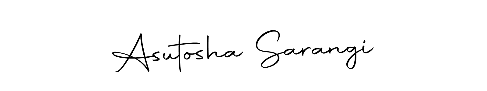 How to make Asutosha Sarangi name signature. Use Autography-DOLnW style for creating short signs online. This is the latest handwritten sign. Asutosha Sarangi signature style 10 images and pictures png