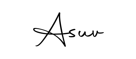 The best way (Autography-DOLnW) to make a short signature is to pick only two or three words in your name. For converting this name Asuv. Asuv signature style 10 images and pictures png