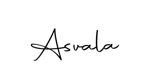 You should practise on your own different ways (Autography-DOLnW) to write your name (Asvala) in signature. don't let someone else do it for you. Asvala signature style 10 images and pictures png