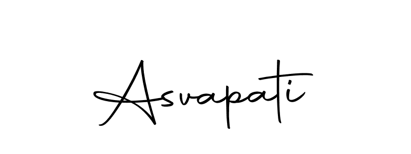 Design your own signature with our free online signature maker. With this signature software, you can create a handwritten (Autography-DOLnW) signature for name Asvapati. Asvapati signature style 10 images and pictures png