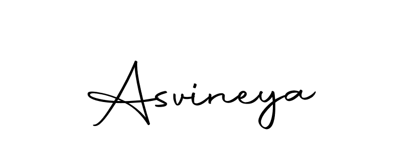 Create a beautiful signature design for name Asvineya. With this signature (Autography-DOLnW) fonts, you can make a handwritten signature for free. Asvineya signature style 10 images and pictures png