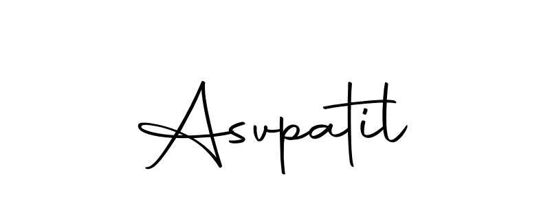 How to make Asvpatil signature? Autography-DOLnW is a professional autograph style. Create handwritten signature for Asvpatil name. Asvpatil signature style 10 images and pictures png