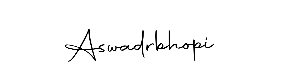 Once you've used our free online signature maker to create your best signature Autography-DOLnW style, it's time to enjoy all of the benefits that Aswadrbhopi name signing documents. Aswadrbhopi signature style 10 images and pictures png