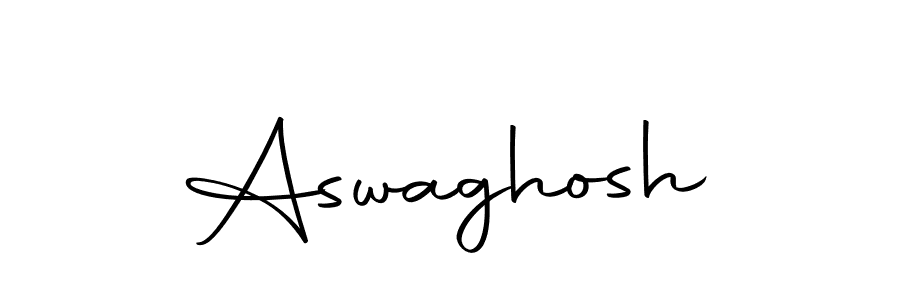 Use a signature maker to create a handwritten signature online. With this signature software, you can design (Autography-DOLnW) your own signature for name Aswaghosh. Aswaghosh signature style 10 images and pictures png