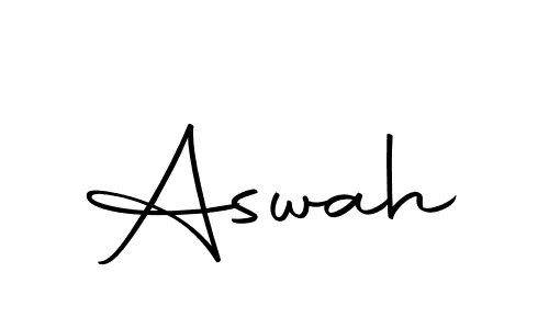 Create a beautiful signature design for name Aswah. With this signature (Autography-DOLnW) fonts, you can make a handwritten signature for free. Aswah signature style 10 images and pictures png