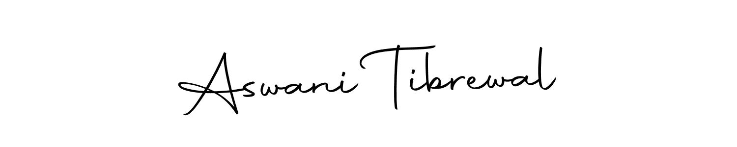 Similarly Autography-DOLnW is the best handwritten signature design. Signature creator online .You can use it as an online autograph creator for name Aswani Tibrewal. Aswani Tibrewal signature style 10 images and pictures png