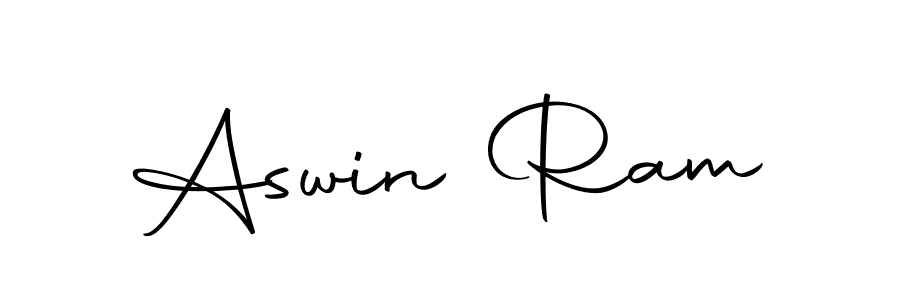 You can use this online signature creator to create a handwritten signature for the name Aswin Ram. This is the best online autograph maker. Aswin Ram signature style 10 images and pictures png