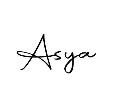 Create a beautiful signature design for name Asya. With this signature (Autography-DOLnW) fonts, you can make a handwritten signature for free. Asya signature style 10 images and pictures png