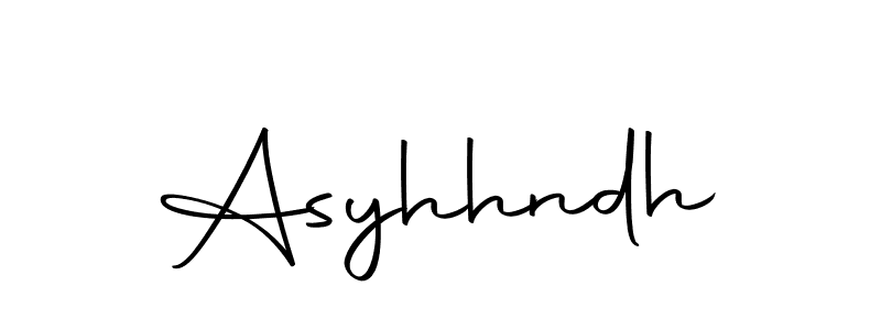 How to make Asyhhndh signature? Autography-DOLnW is a professional autograph style. Create handwritten signature for Asyhhndh name. Asyhhndh signature style 10 images and pictures png