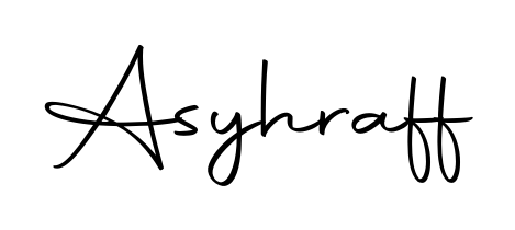 Designed for modern professionals: Asyhraff name signature crafted with Autography-DOLnW script. Ready for digital PDF workflows. Asyhraff signature style 10 images and pictures png