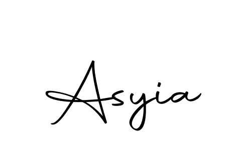 Also we have Asyia name is the best signature style. Create professional handwritten signature collection using Autography-DOLnW autograph style. Asyia signature style 10 images and pictures png