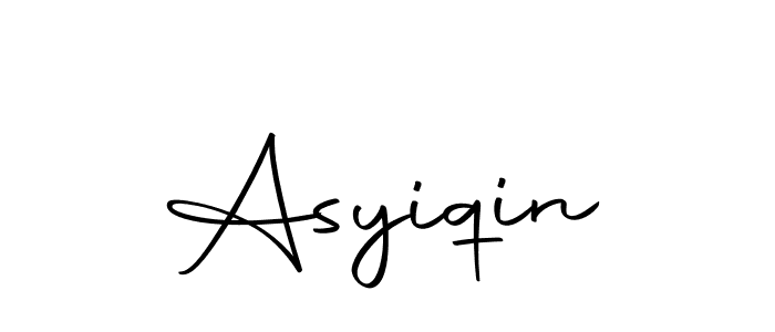 if you are searching for the best signature style for your name Asyiqin. so please give up your signature search. here we have designed multiple signature styles  using Autography-DOLnW. Asyiqin signature style 10 images and pictures png