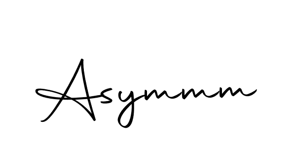 Similarly Autography-DOLnW is the best handwritten signature design. Signature creator online .You can use it as an online autograph creator for name Asymmm. Asymmm signature style 10 images and pictures png