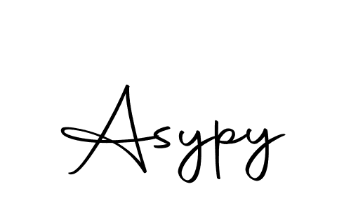 You should practise on your own different ways (Autography-DOLnW) to write your name (Asypy) in signature. don't let someone else do it for you. Asypy signature style 10 images and pictures png