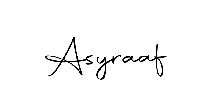 The best way (Autography-DOLnW) to make a short signature is to pick only two or three words in your name. The name Asyraaf include a total of six letters. For converting this name. Asyraaf signature style 10 images and pictures png