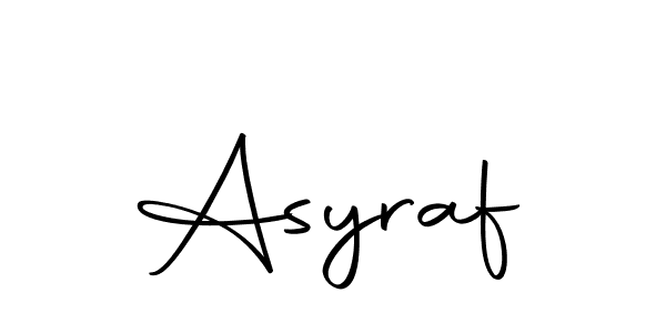 Use a signature maker to create a handwritten signature online. With this signature software, you can design (Autography-DOLnW) your own signature for name Asyraf. Asyraf signature style 10 images and pictures png